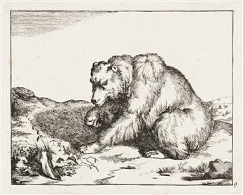 MARCUS DE BIJE (after Marcus Gheeraerts the Elder) The Set of the Bears